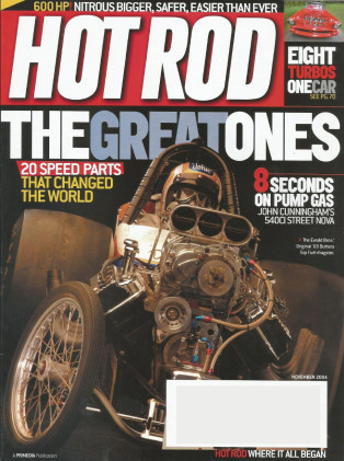 HOT ROD 2004 NOV - OVERHAULIN', FASTEST PUMP GAS CAR